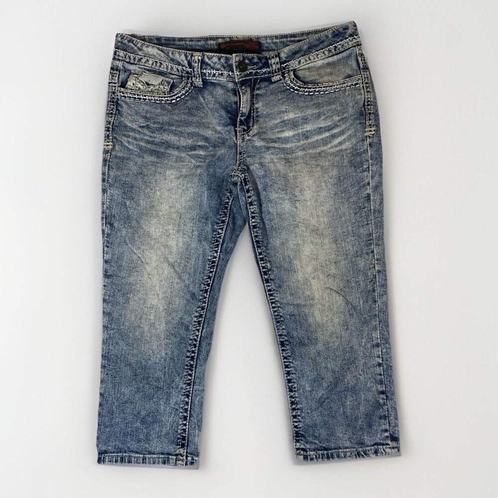Vintage No Boundaries Low Rise Capri Jeans Y2K Sz 11